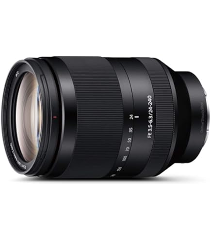 Sony - FE 24-105mm F4 G OSS Standard Zoom Lens (SEL24105G) Black